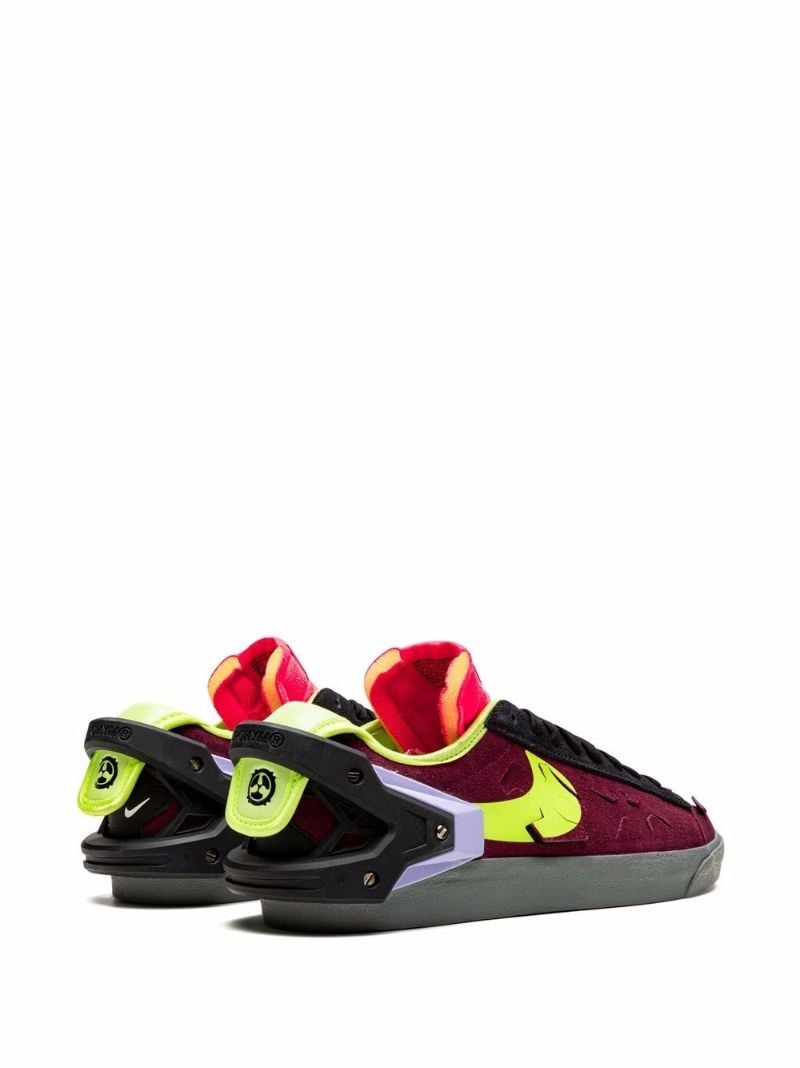 X Acronym Red Blazer Low-top Sneakers