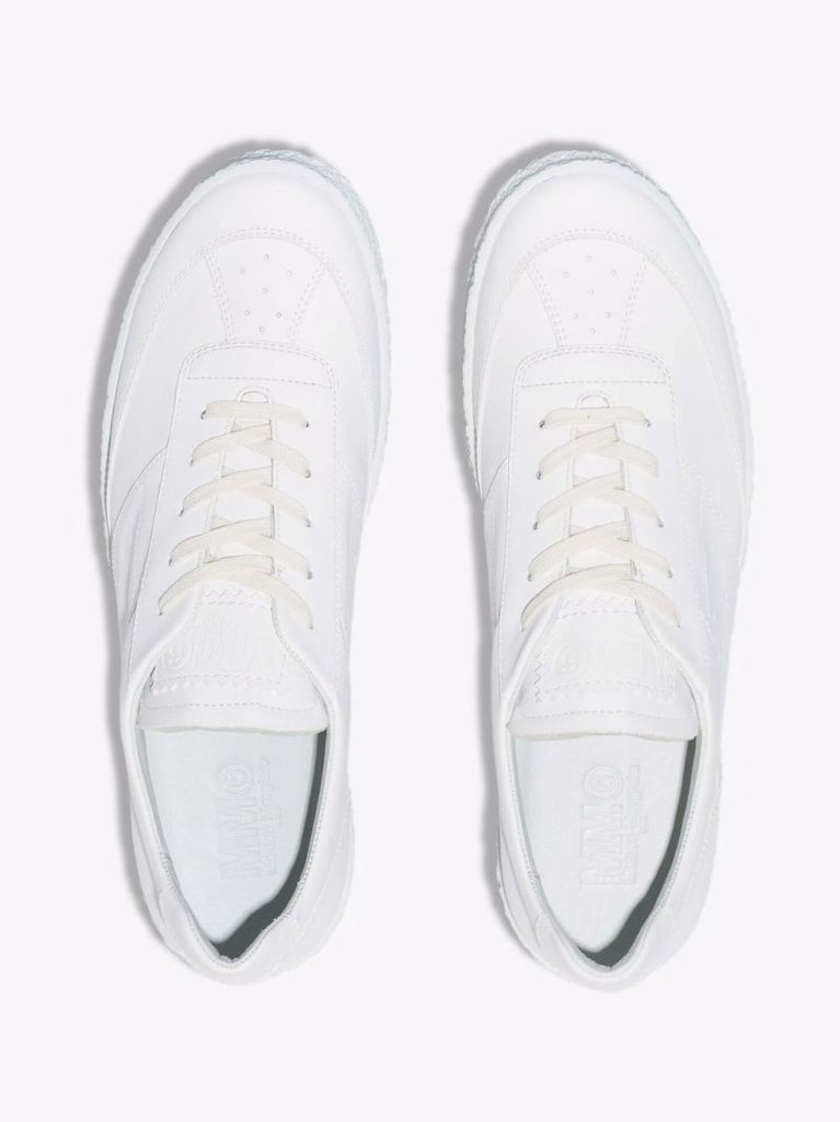 Embossed-logo Tongue Sneakers