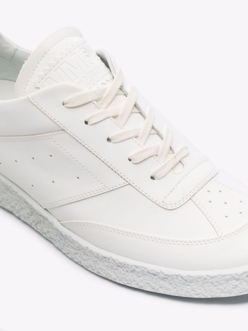 Embossed-logo Tongue Sneakers