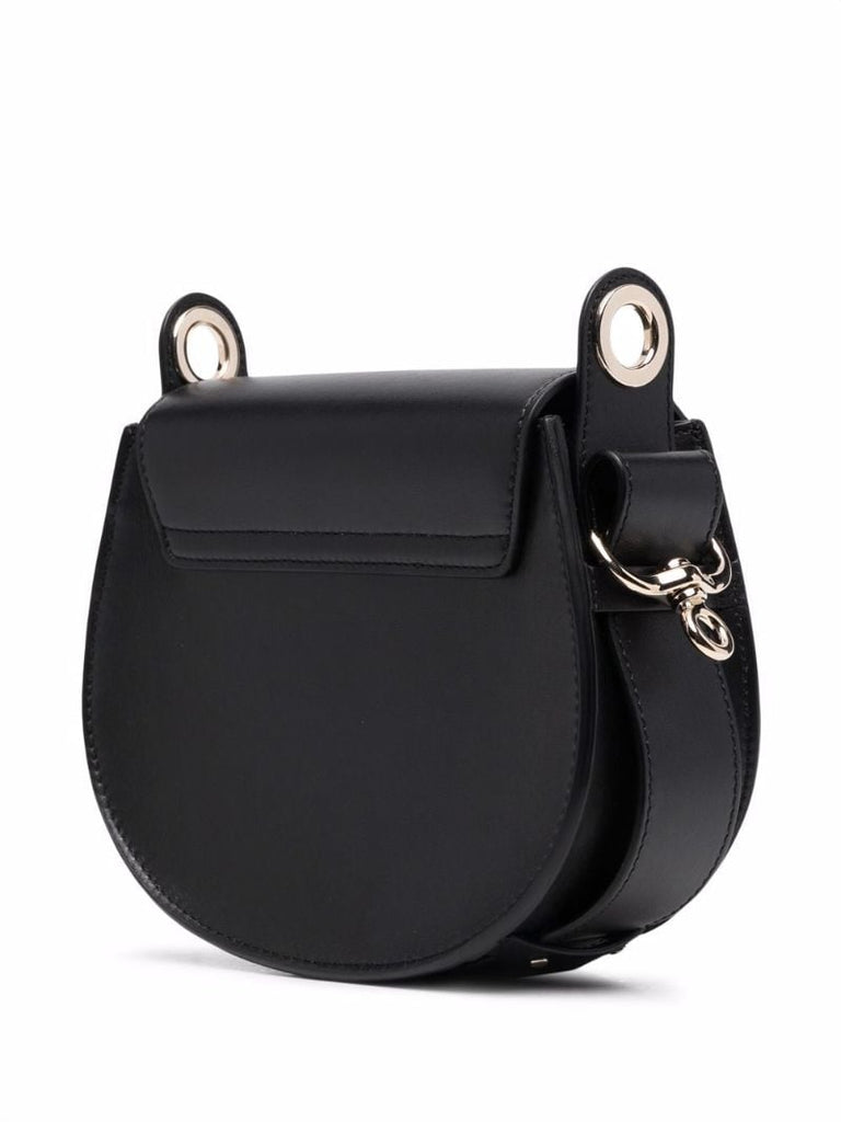Black Tess Leather Crossbody Bag