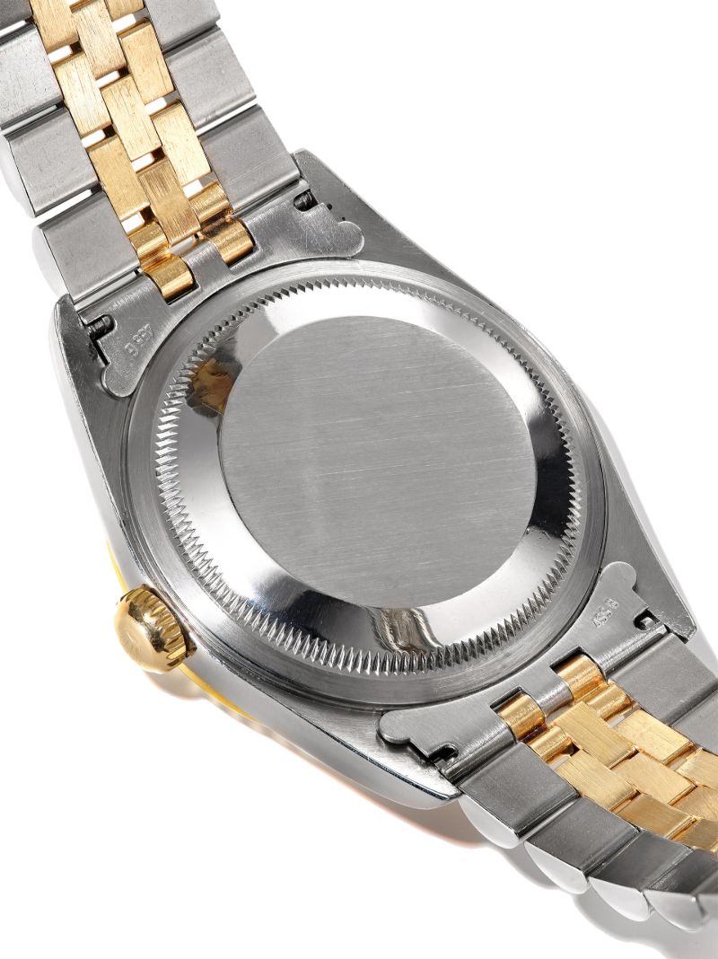 Reworked Vintage Stainless Steel Rolex Datejust Watch