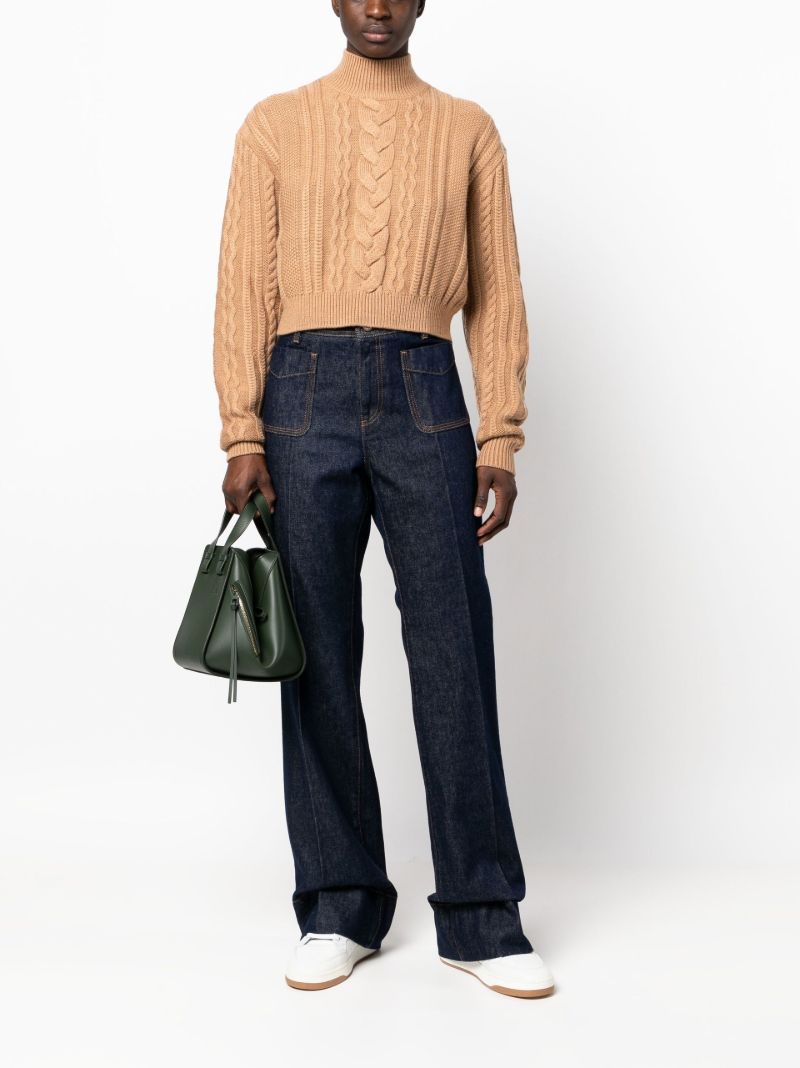 Blue Brooklyn Flared Jeans