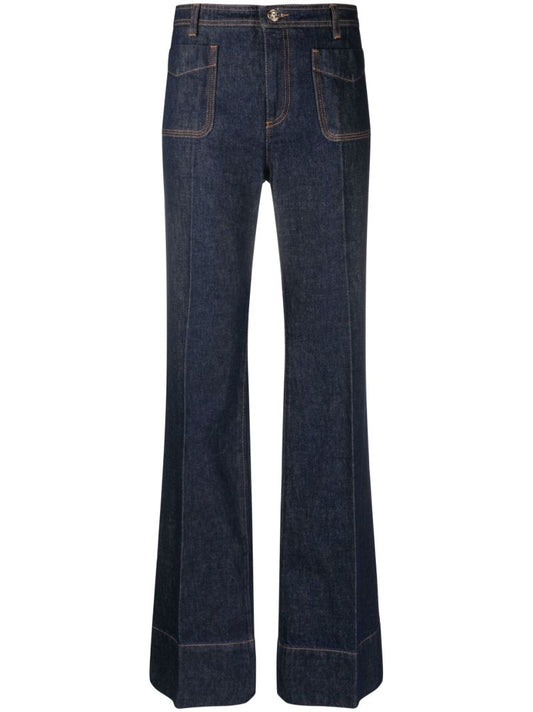 Blue Brooklyn Flared Jeans