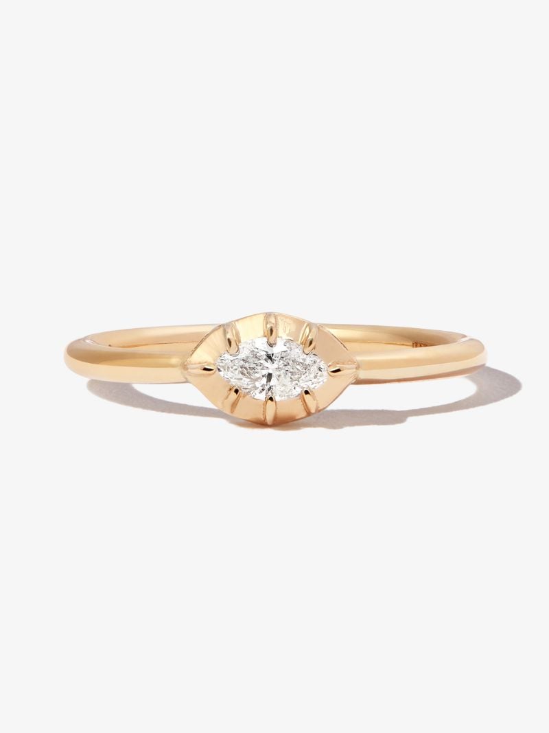14k Yellow Gold Sophia Diamond Ring