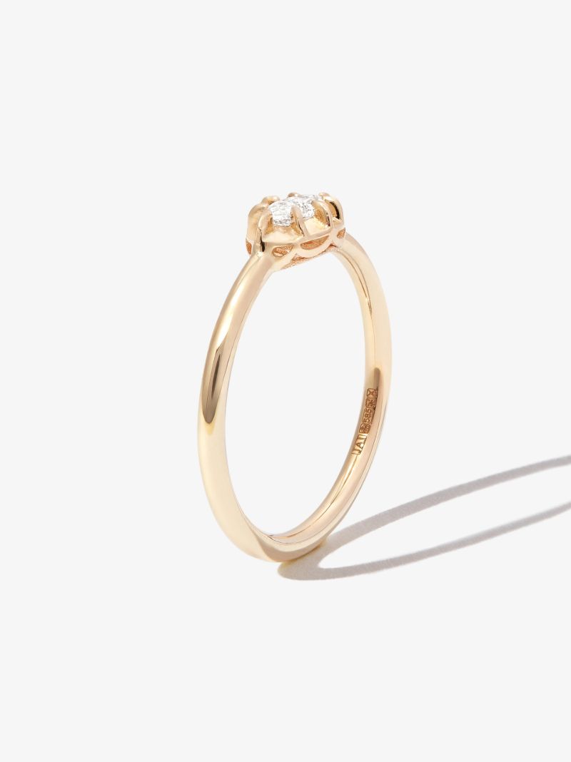14k Yellow Gold Sophia Diamond Ring