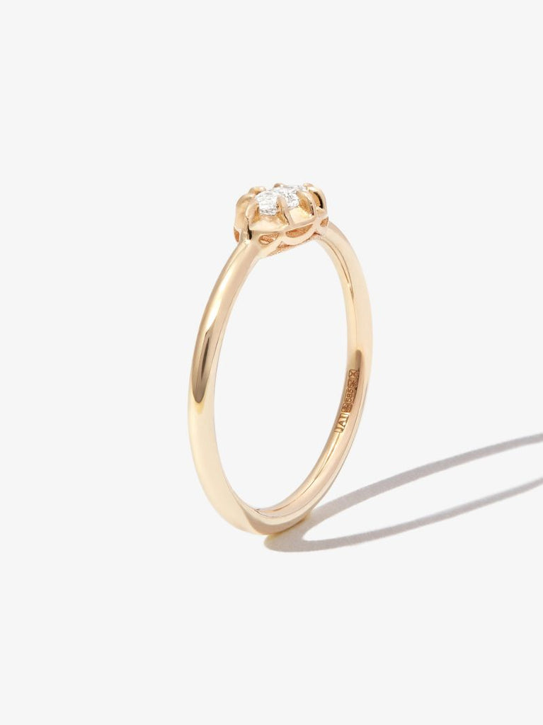14k Yellow Gold Sophia Diamond Ring