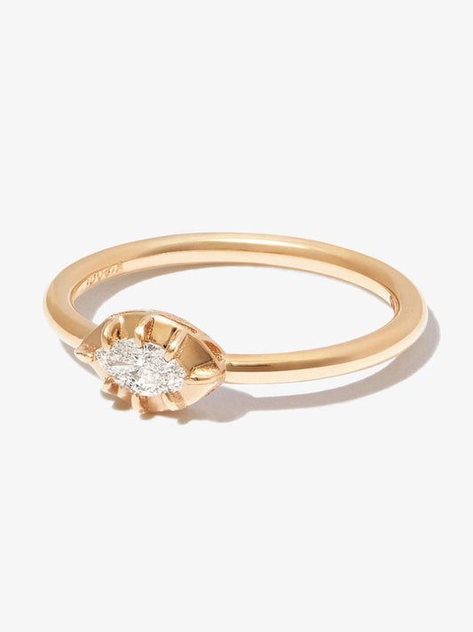 14k Yellow Gold Sophia Diamond Ring