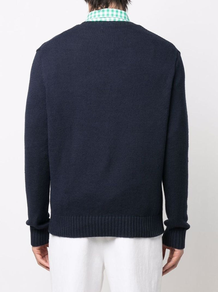 Navy Polo Bear Sweater
