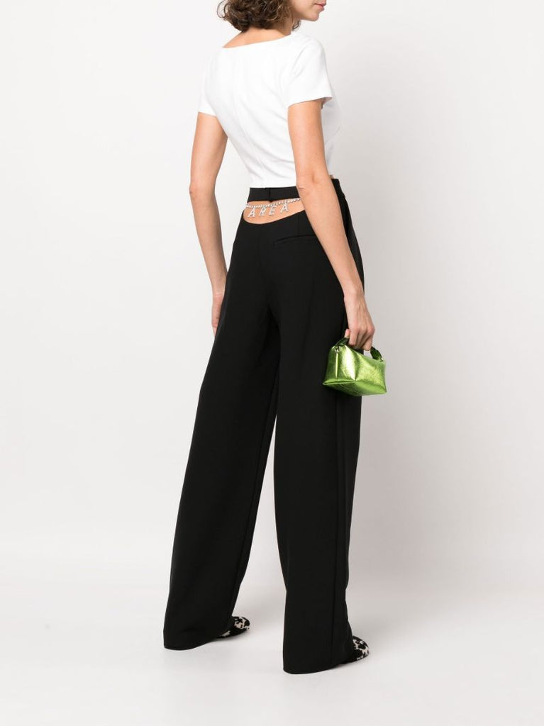 Nameplate High Waist Trousers