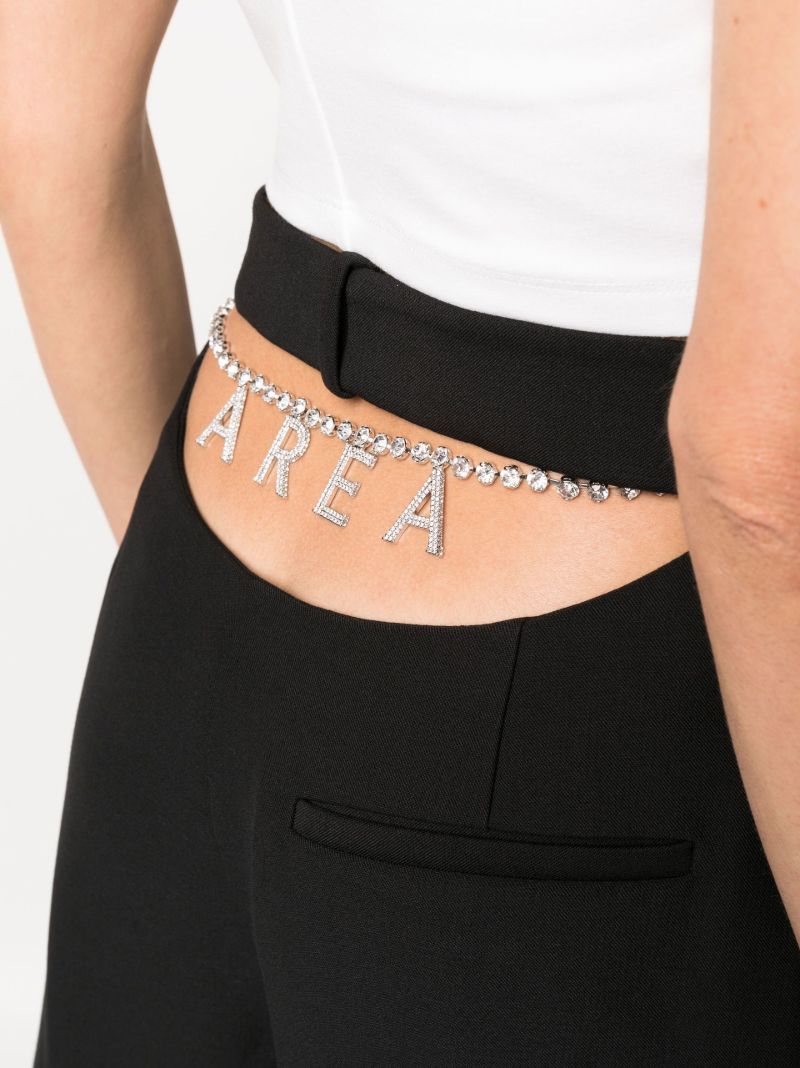Nameplate High Waist Trousers