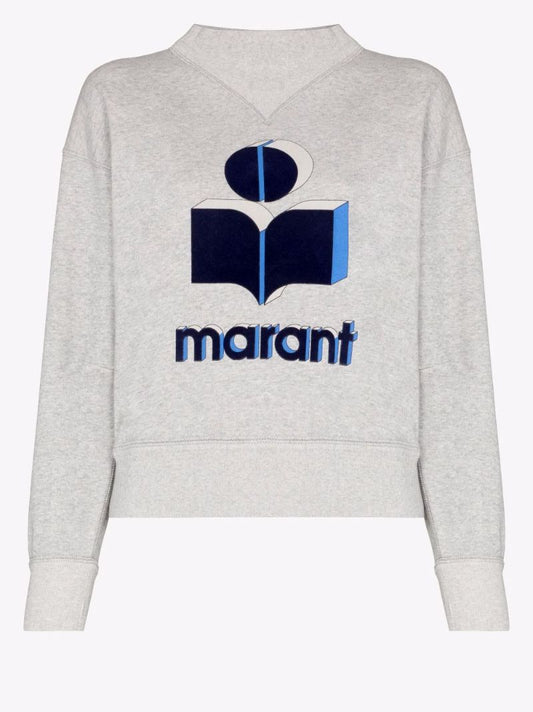 Moby Logo Cotton Sweatshirt