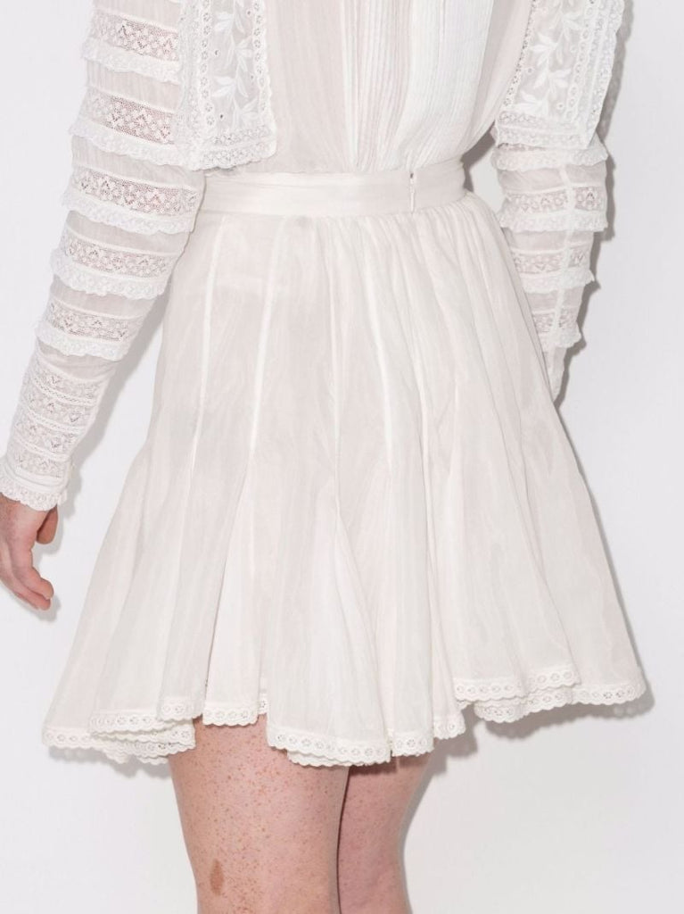 Griselda Asymmetric Mini Skirt