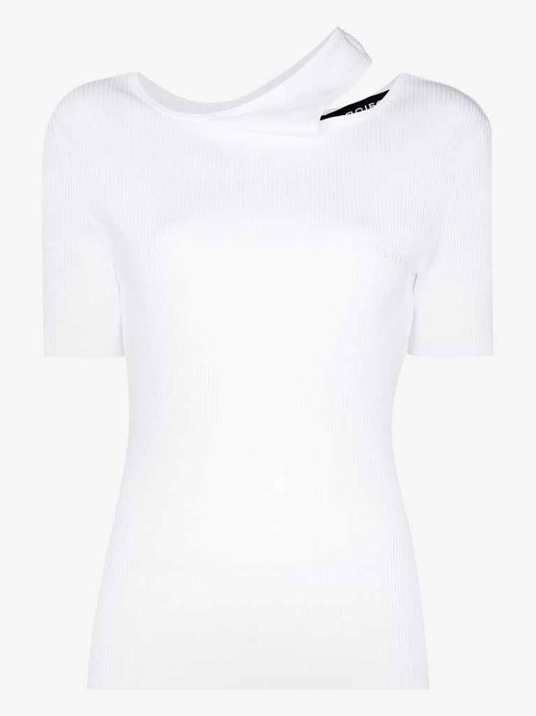Double Collar Cotton T-shirt