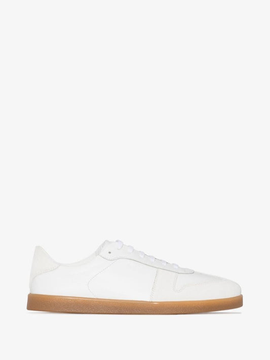 White Walker Low Top Leather Sneakers