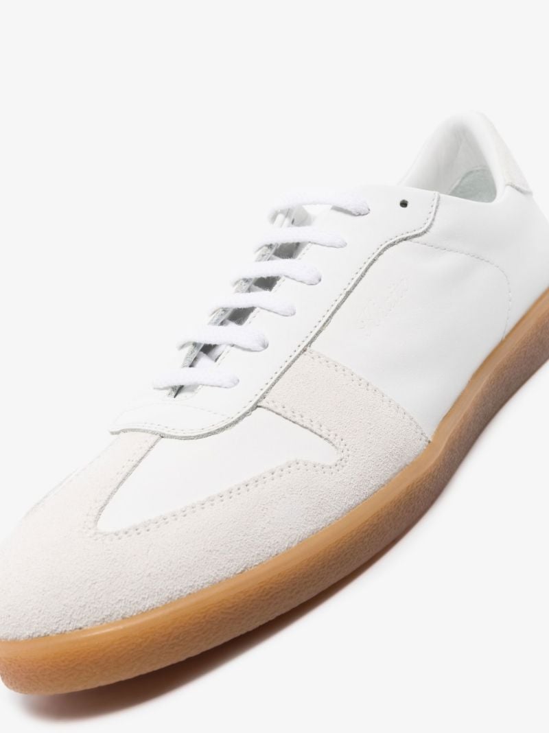 White Walker Low Top Leather Sneakers