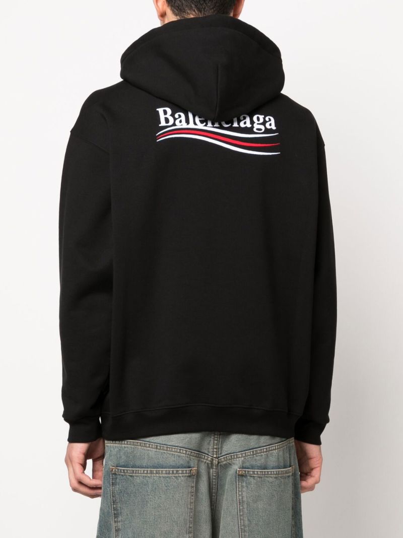 Black Political Campaign Cotton Hoodie
