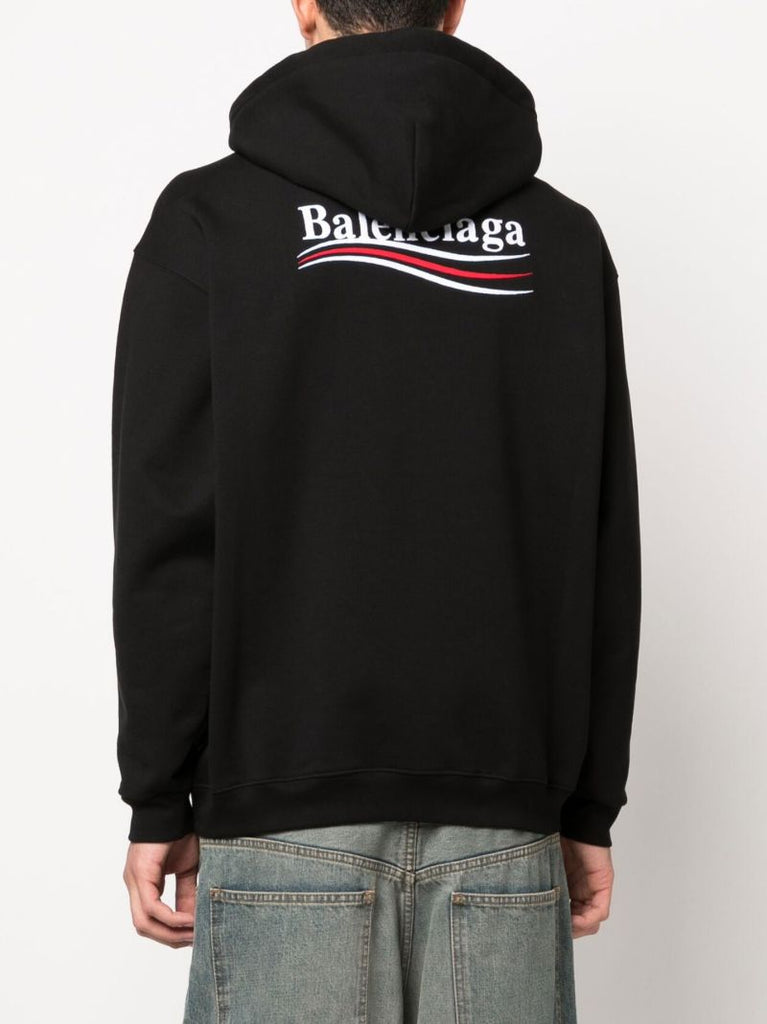 Black Political Campaign Cotton Hoodie
