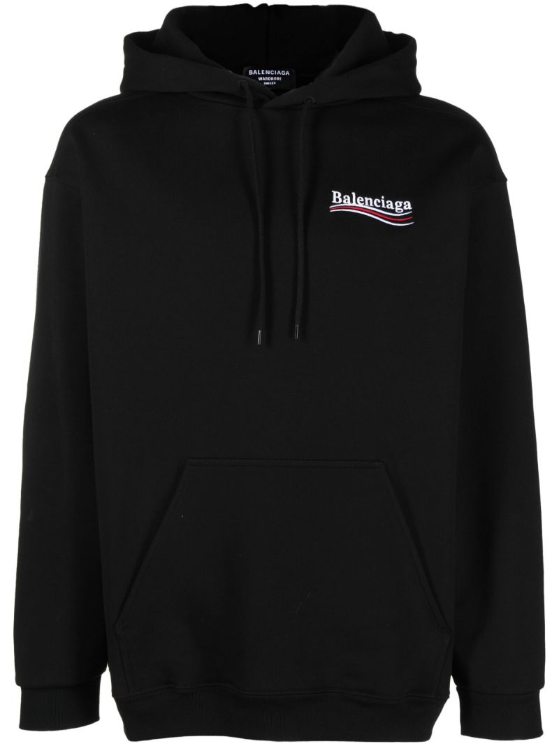 Black Political Campaign Cotton Hoodie