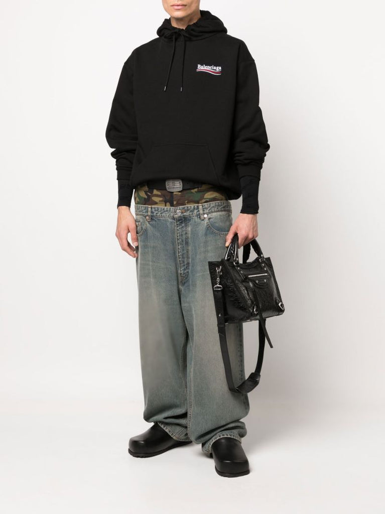 Black Political Campaign Cotton Hoodie