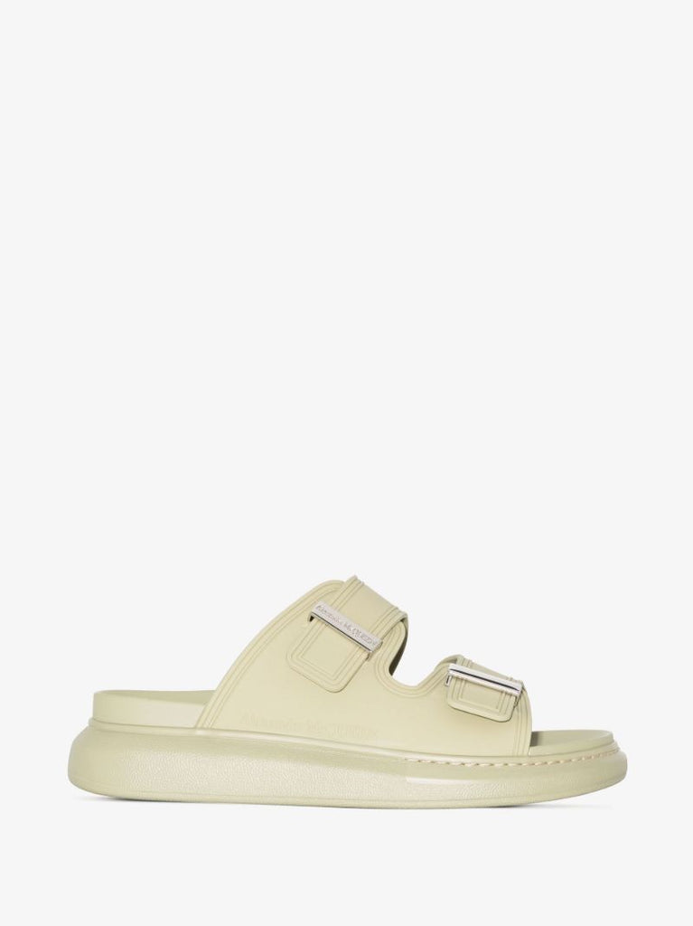 Green Oversized Hybrid Sandals