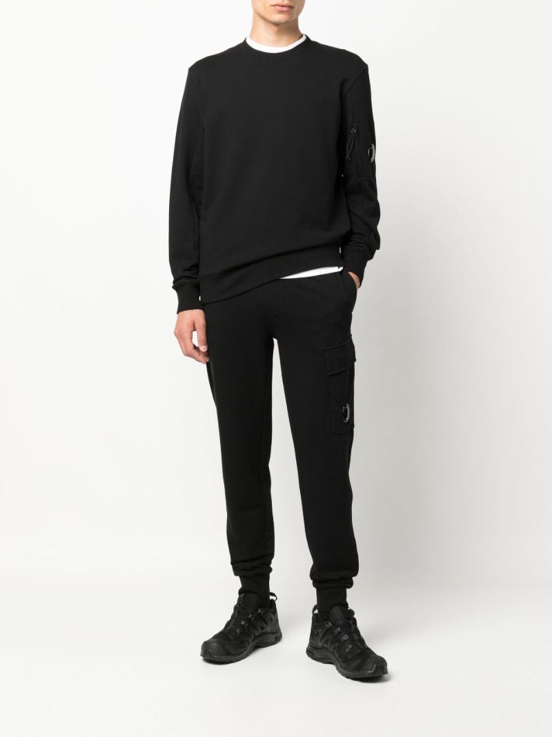 Black Cotton Sweatshirt