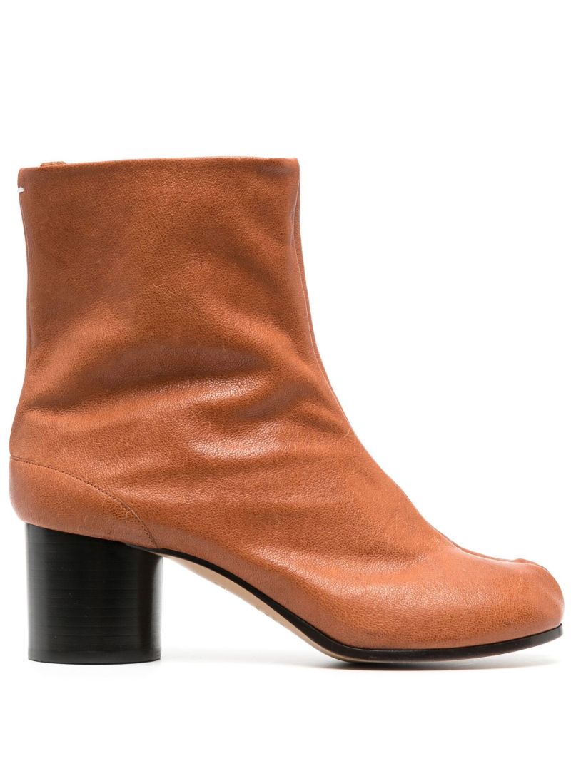 Brown Tabi 60 Leather Ankle Boots