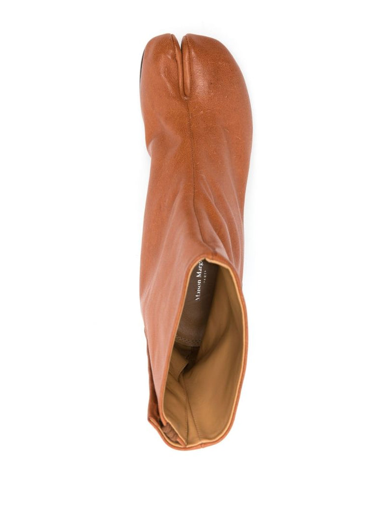 Brown Tabi 60 Leather Ankle Boots