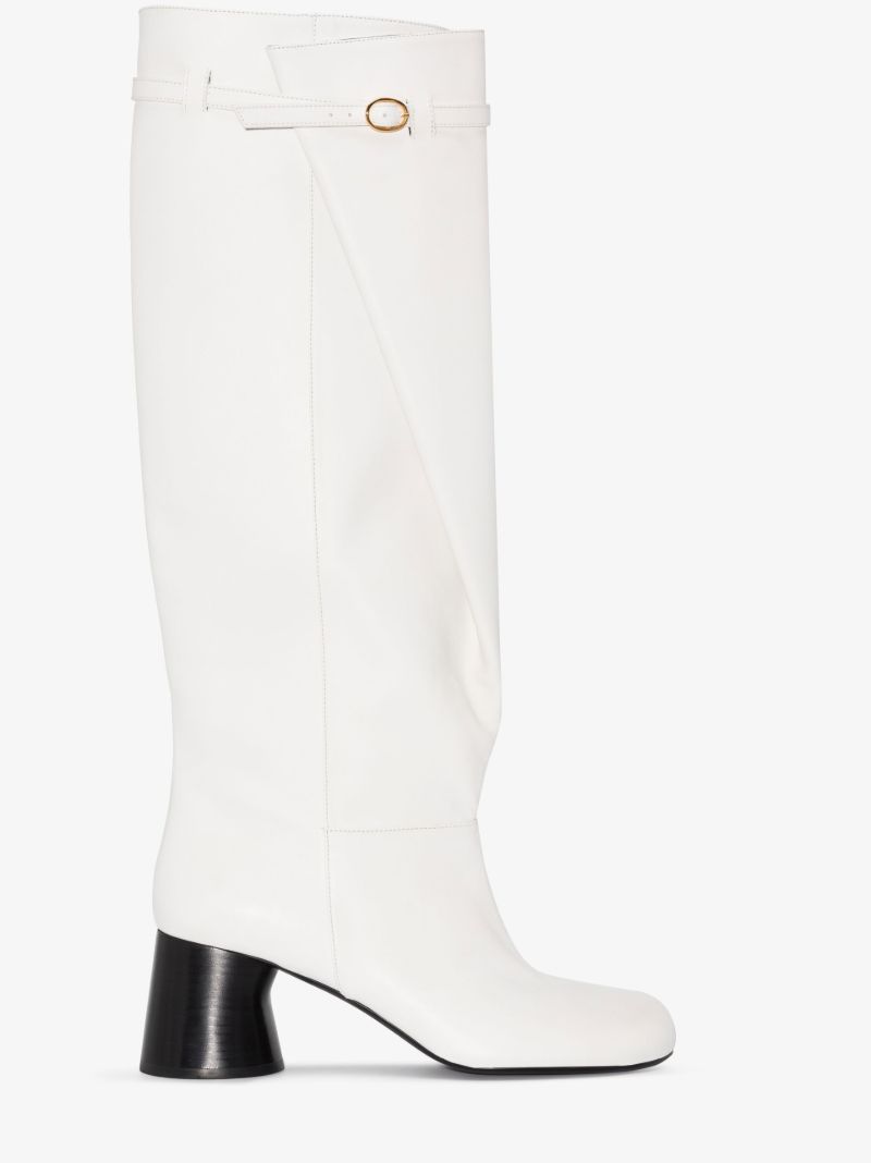 White Admiral 45 Leather Knee-high Boots