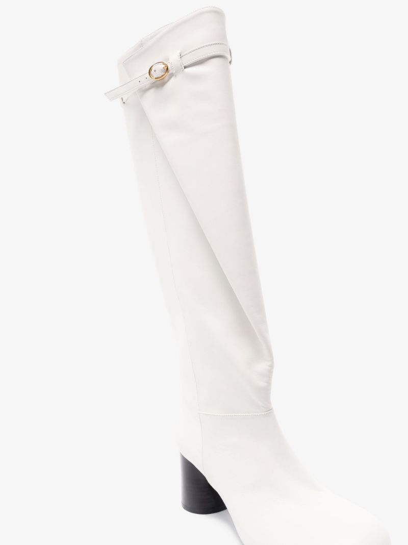 White Admiral 45 Leather Knee-high Boots