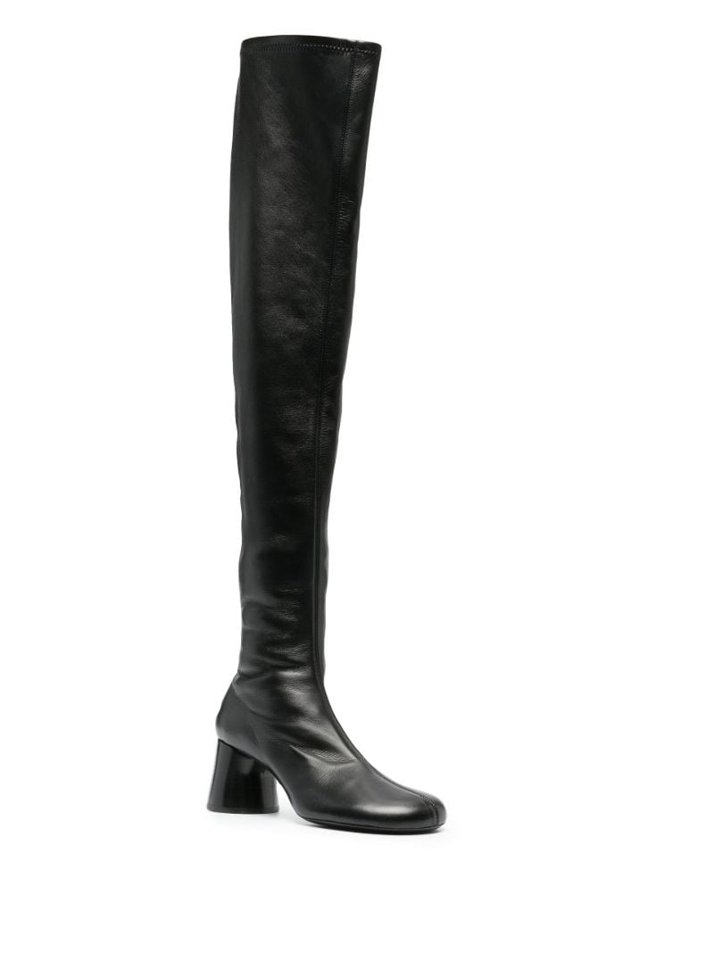 Black Admiral 45 Over-the-knee Leather Boots