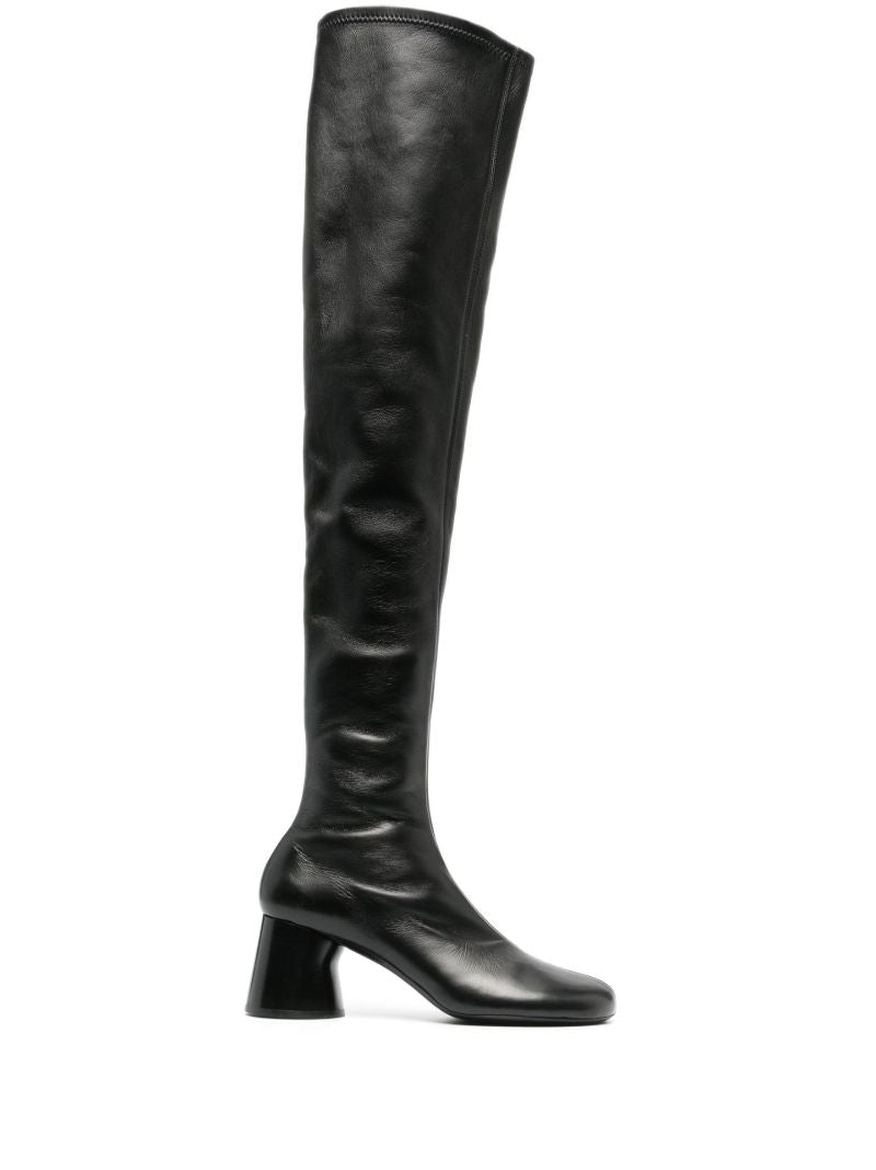 Black Admiral 45 Over-the-knee Leather Boots