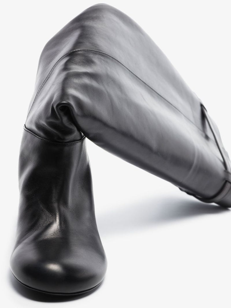Black Admiral 45 Knee-high Leather Boots