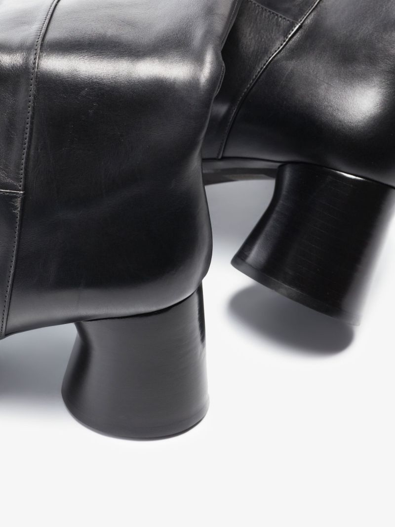 Black Admiral 45 Knee-high Leather Boots