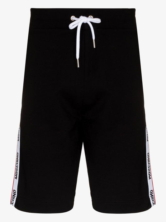 Logo Tape Cotton Track Shorts