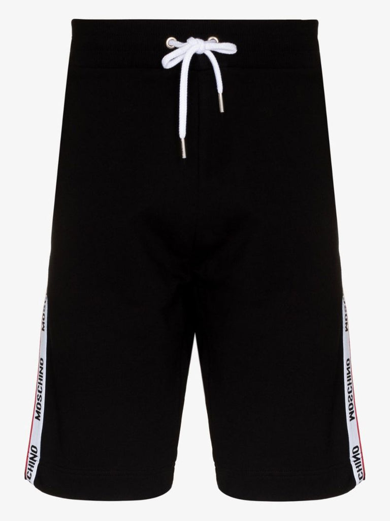 Logo Tape Cotton Track Shorts