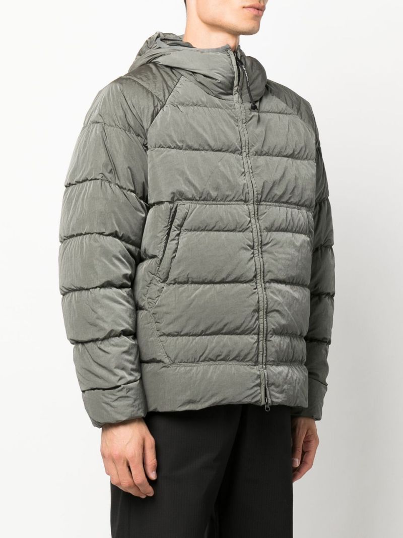 Green Chrome Padded Jacket