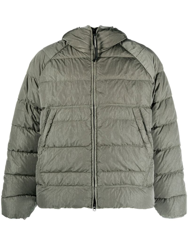 Green Chrome Padded Jacket