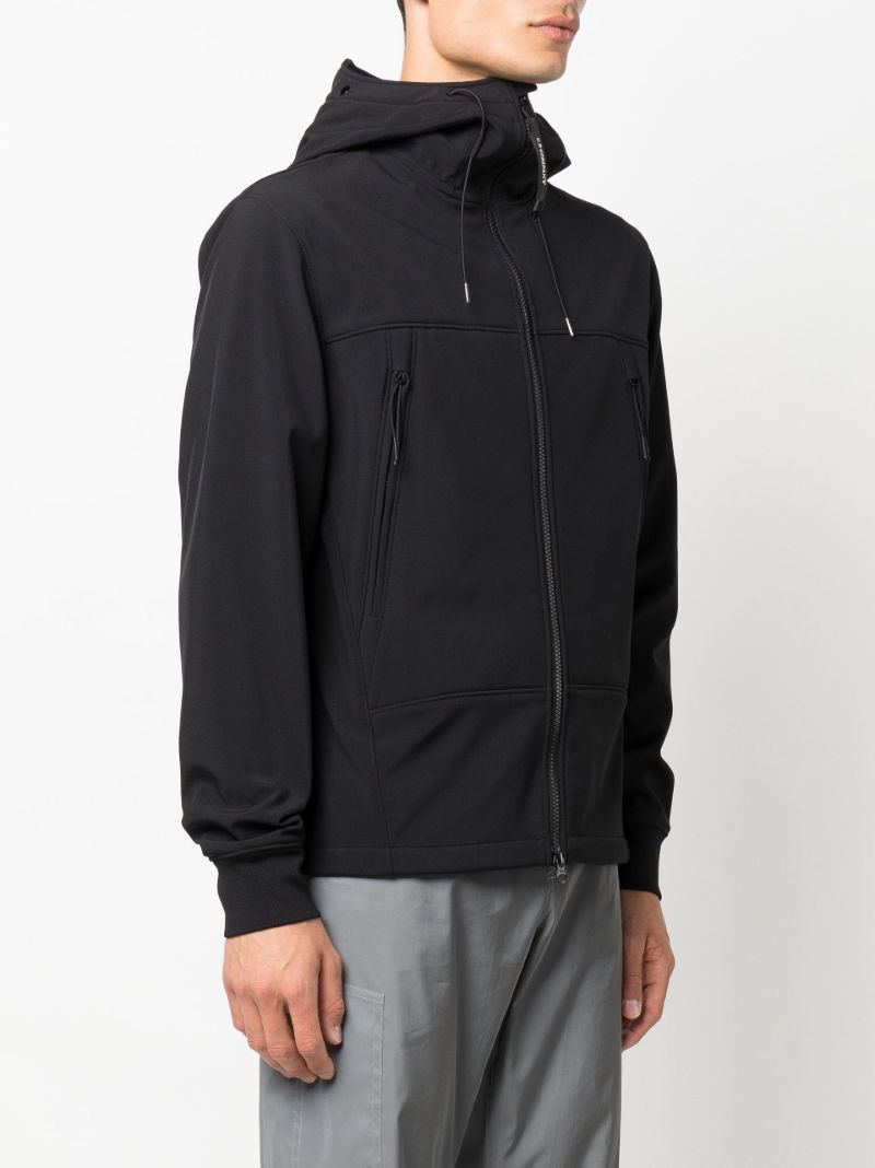 Black Shell-r Goggle Jacket