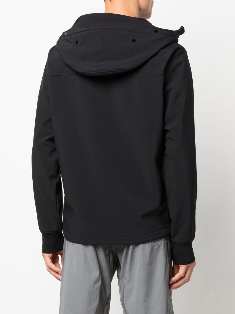 Black Shell-r Goggle Jacket