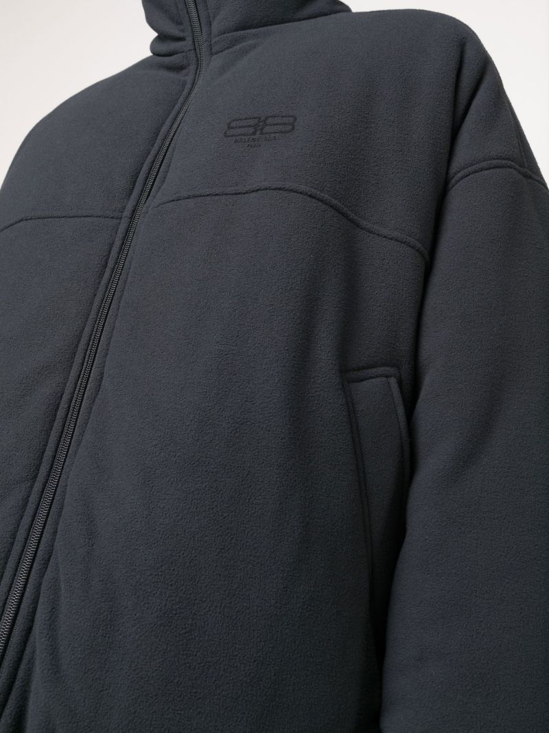 Black Reversible Padded Coat