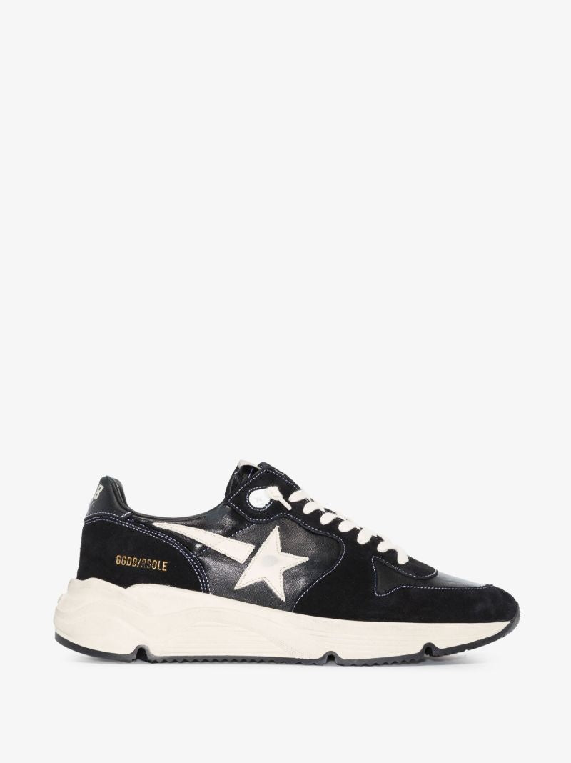 Black Running Sole Low-top Sneakers