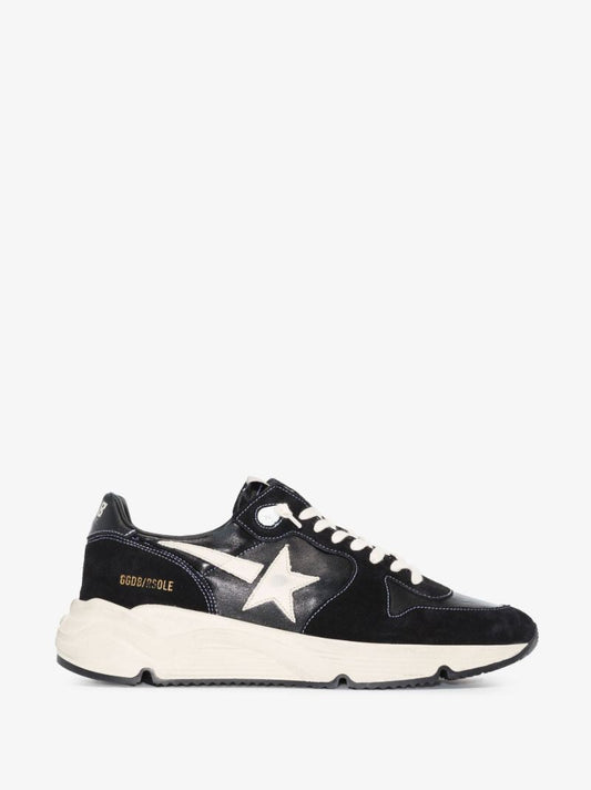 Black Running Sole Low-top Sneakers