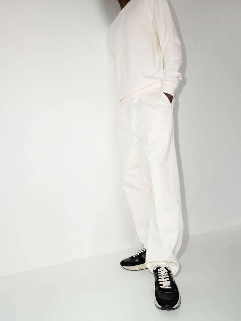 Black Running Sole Low-top Sneakers