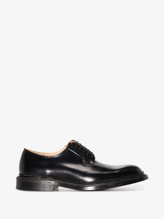 Black Dulwich Leather Derby Shoes