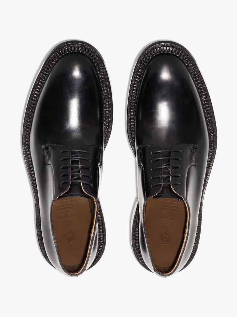 Black Dulwich Leather Derby Shoes