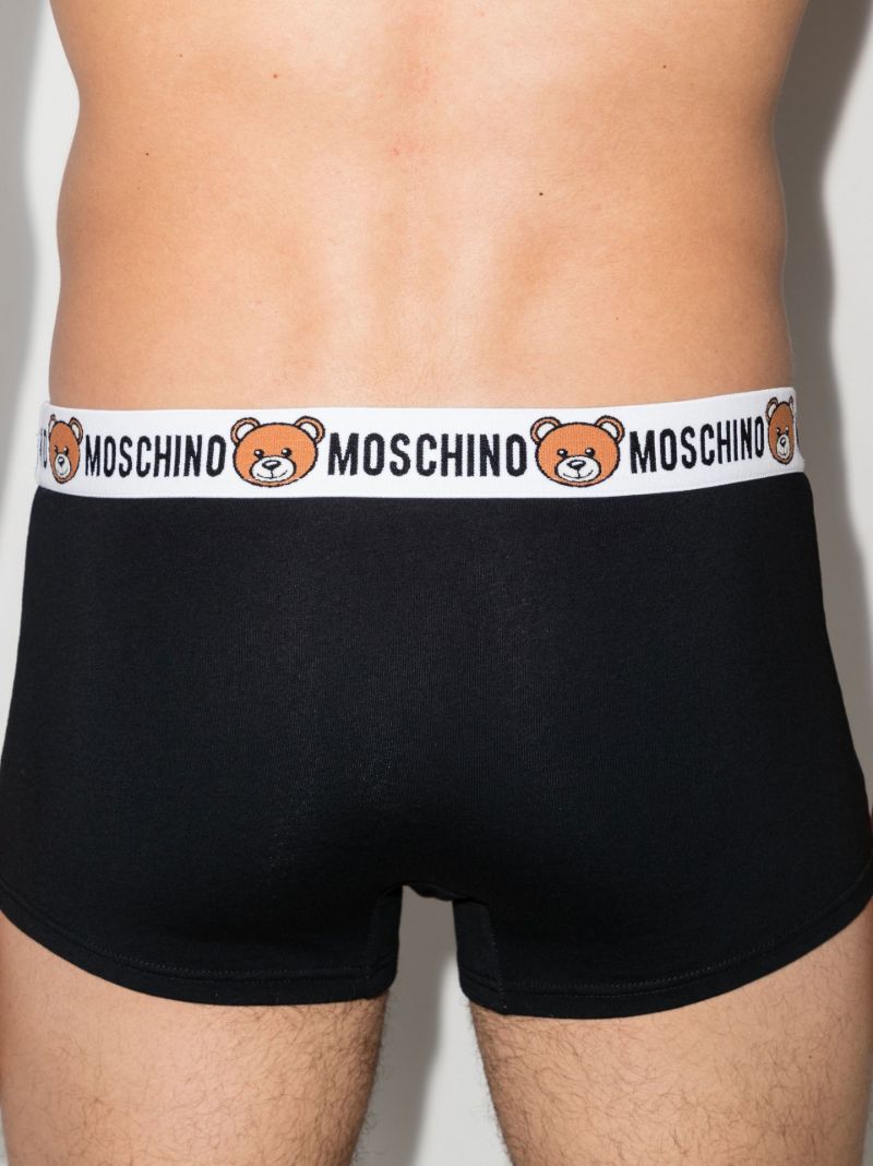 Logo Cotton Boxer Briefs Set