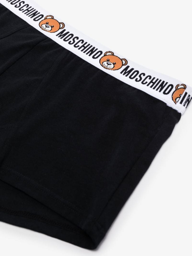 Logo Cotton Boxer Briefs Set