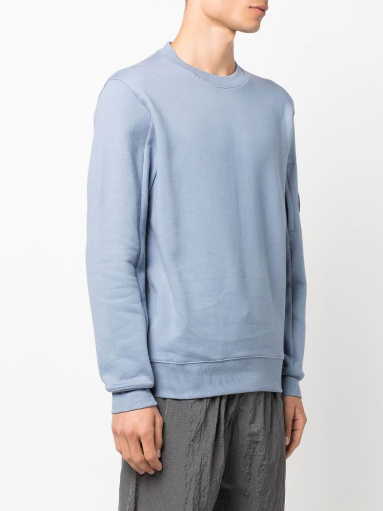 Blue Crew Neck Sweater