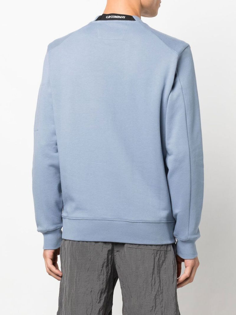 Blue Crew Neck Sweater
