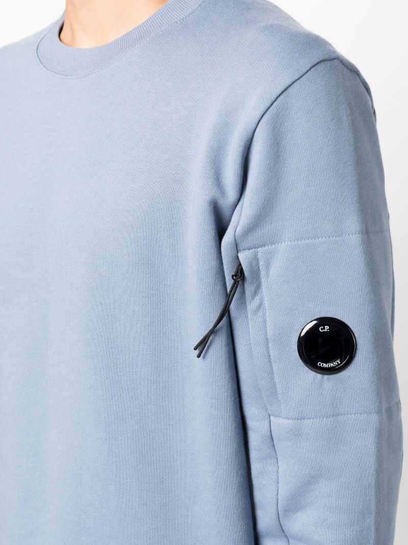 Blue Crew Neck Sweater